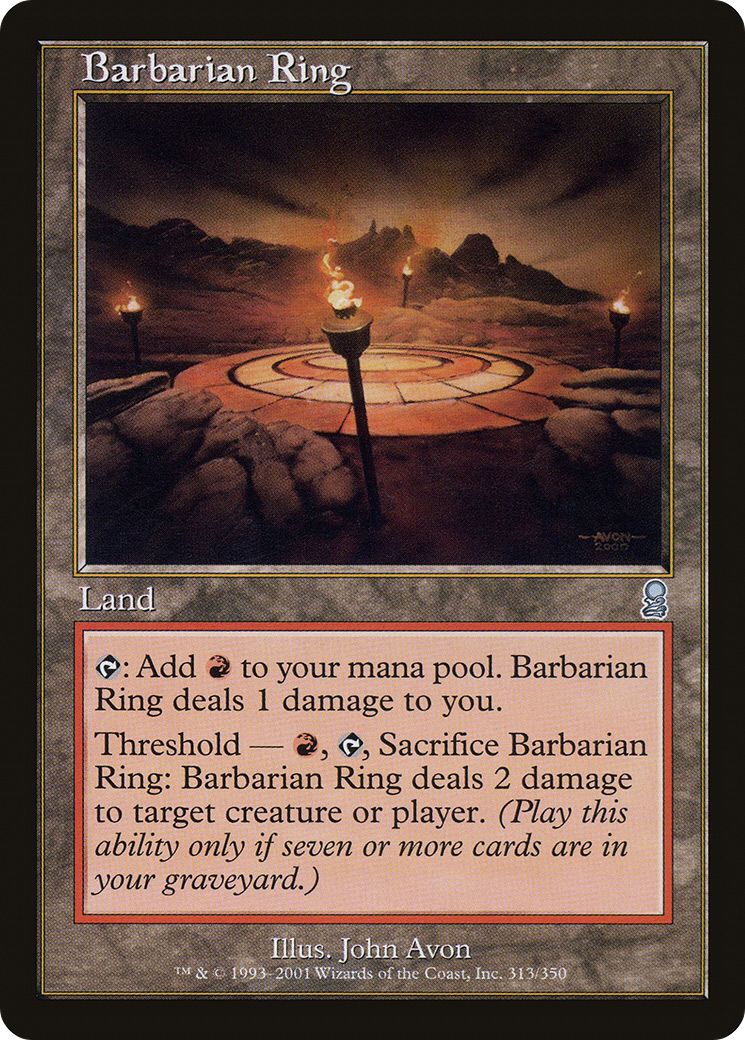 MAGIC: THE GATHERING - Barbarian Ring (ODY-313) - Odyssey Foil