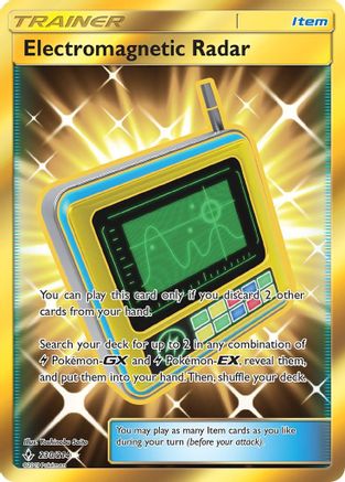 POKEMON TCG - Electromagnetic Radar (Secret) 230/214 SM Unbroken Bonds - Secret Rare