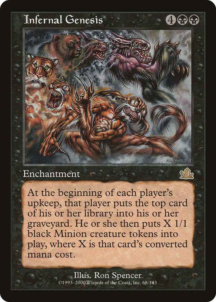 MAGIC: THE GATHERING - Infernal Genesis (PCY-068) - Prophecy Foil