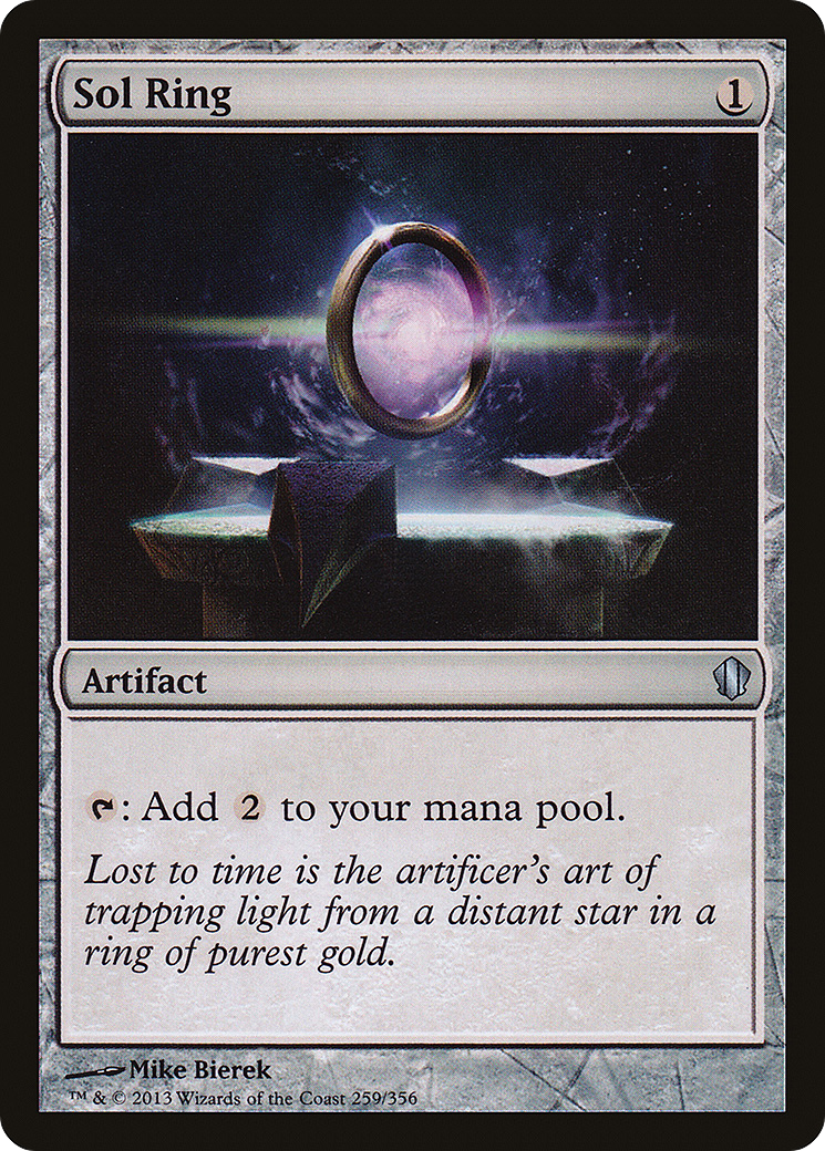 MAGIC: THE GATHERING - Sol Ring (C13-259) - Commander 2013