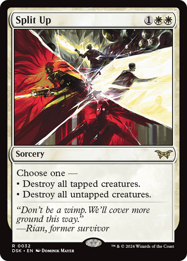 MAGIC: THE GATHERING - Split Up (DSK-032) - Duskmourn: House of Horror