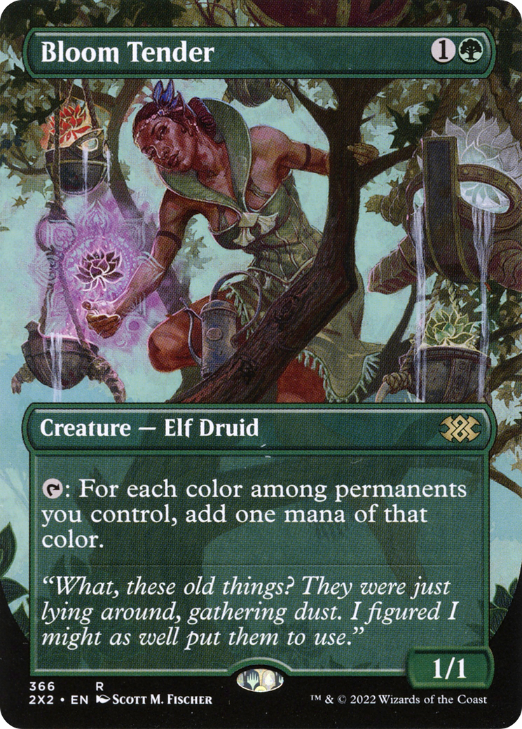 MAGIC: THE GATHERING - Bloom Tender (Borderless) (2X2-366) - Double Masters 2022