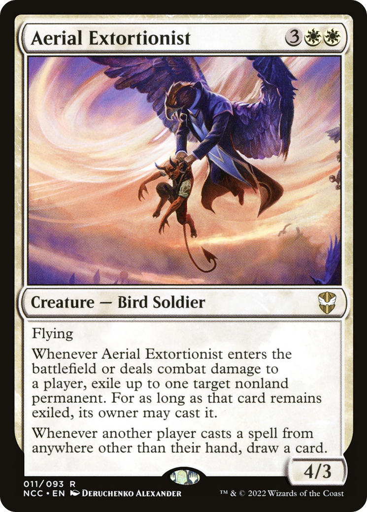 MAGIC: THE GATHERING - Aerial Extortionist (NCC-011) - New Capenna Commander
