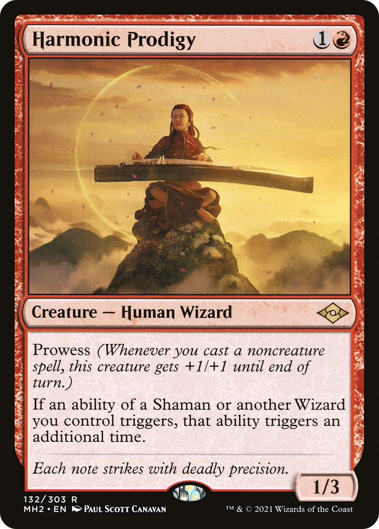 MAGIC: THE GATHERING - Harmonic Prodigy (MH2-132) - Modern Horizons 2