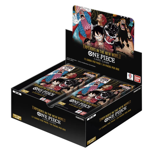 ONE PIECE TCG - Emperors of the New World Booster Box OP09