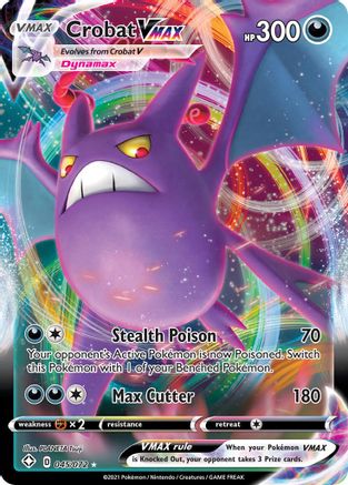 POKEMON TCG - Crobat VMAX 045/072 Shining Fates - Ultra Rare