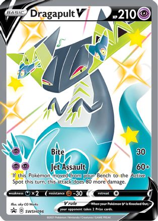 POKEMON TCG - Dragapult V SWSH096 SWSH Sword & Shield Promo Cards - Promo