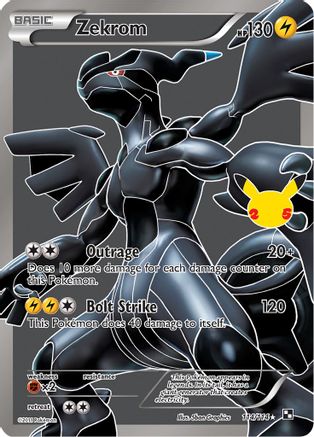 POKEMON TCG - Zekrom 114/114 Celebrations Classic Collection - Classic Collection