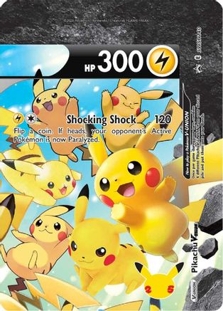 POKEMON TCG - Pikachu V SWSH140/307 SWSH Sword & Shield Promo Cards - Promo