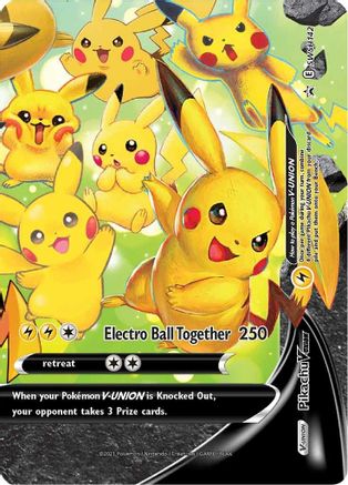 POKEMON TCG - Pikachu V SWSH142/307 SWSH Sword & Shield Promo Cards - Promo