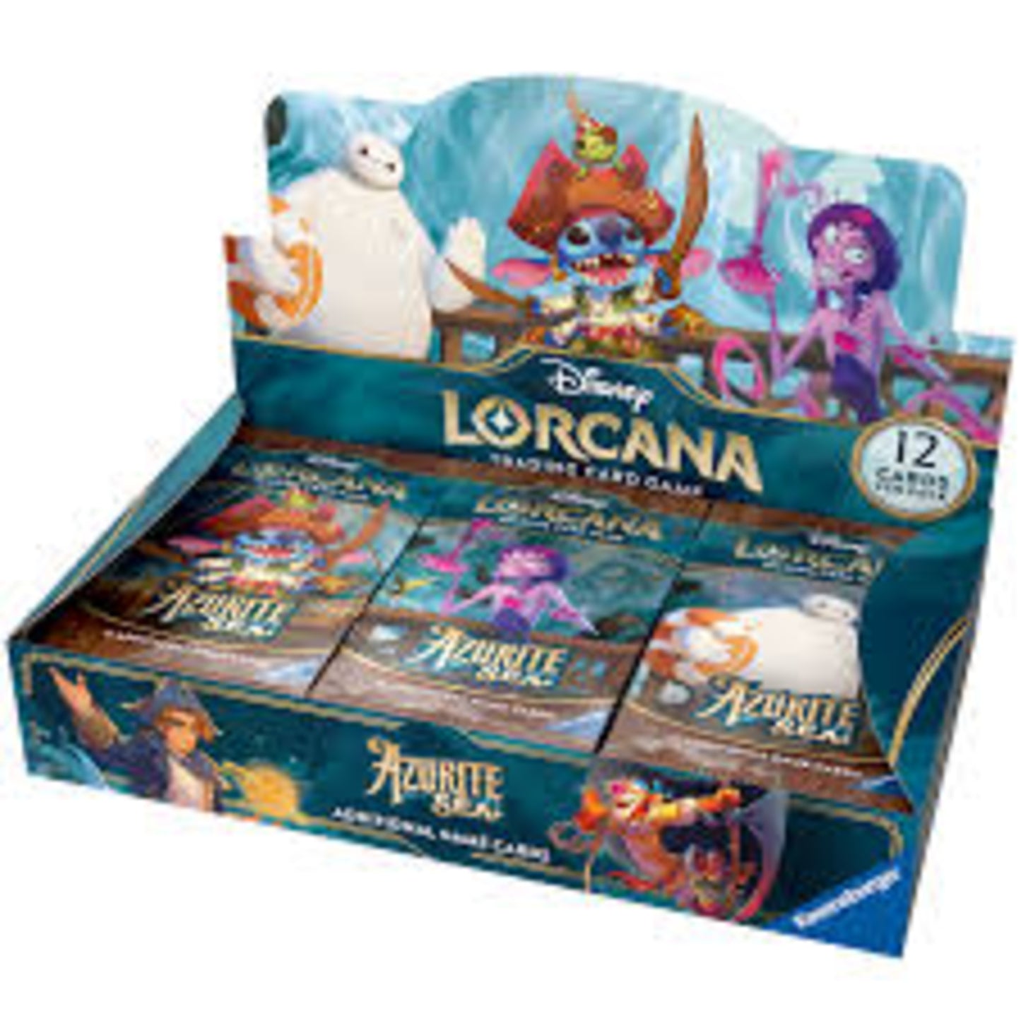 Disney Lorcana TCG - Azurite Sea Booster Box