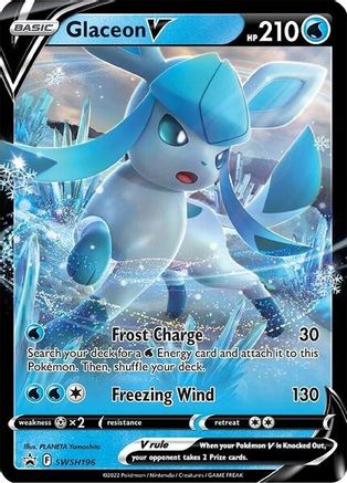 POKEMON TCG - Glaceon V SWSH196 SWSH Sword & Shield Promo Cards - Promo