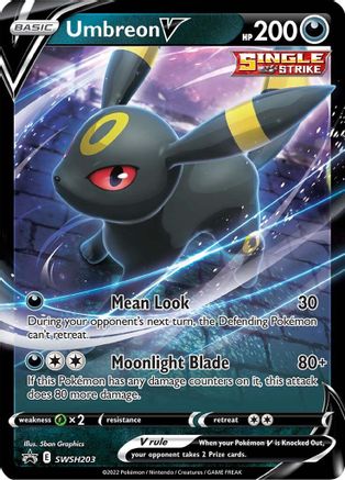 POKEMON TCG - Umbreon V SWSH203/307 SWSH Sword & Shield Promo Cards - Promo
