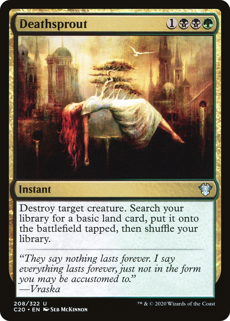 MAGIC: THE GATHERING - Deathsprout (C20-208) - Commander 2020