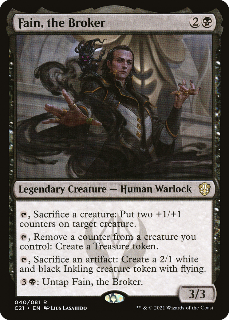 MAGIC: THE GATHERING - Fain, the Broker (C21-040) - Commander 2021