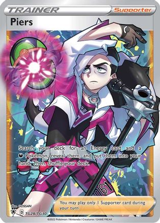 POKEMON TCG - Piers TG28/TG30 SWSH10 Astral Radiance Trainer Gallery - Ultra Rare