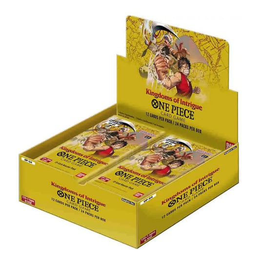 ONE PIECE TCG - Kingdoms of Intrigue Booster Box OP04