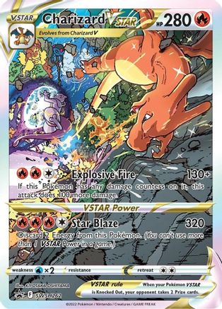 POKEMON TCG - Charizard VSTAR SWSH262 SWSH Sword & Shield Promo Cards - Promo