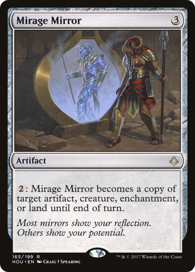 MAGIC: THE GATHERING - Mirage Mirror (HOU-165) - Hour of Devastation Foil