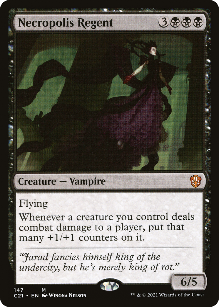 MAGIC: THE GATHERING - Necropolis Regent (C21-147) - Commander 2021