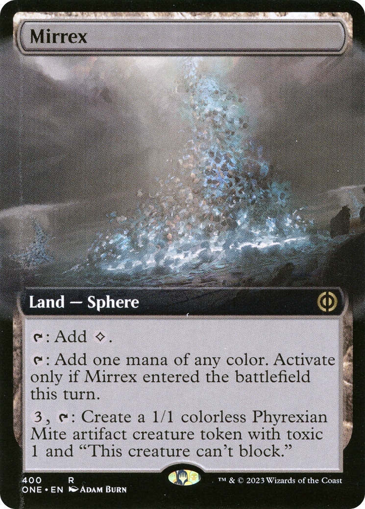 MAGIC: THE GATHERING - Mirrex (Extended Art) (ONE-400) - Phyrexia: All Will Be One: (Extended Art) Foil