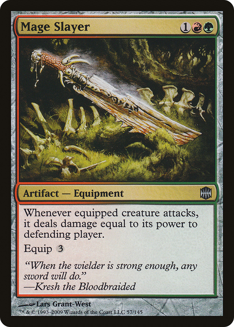 MAGIC: THE GATHERING - Mage Slayer (ARB-057) - Alara Reborn Foil