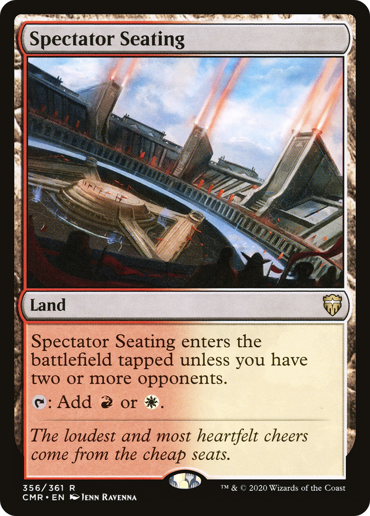 MAGIC: THE GATHERING - Spectator Seating (CMR-356) - Commander Legends Foil