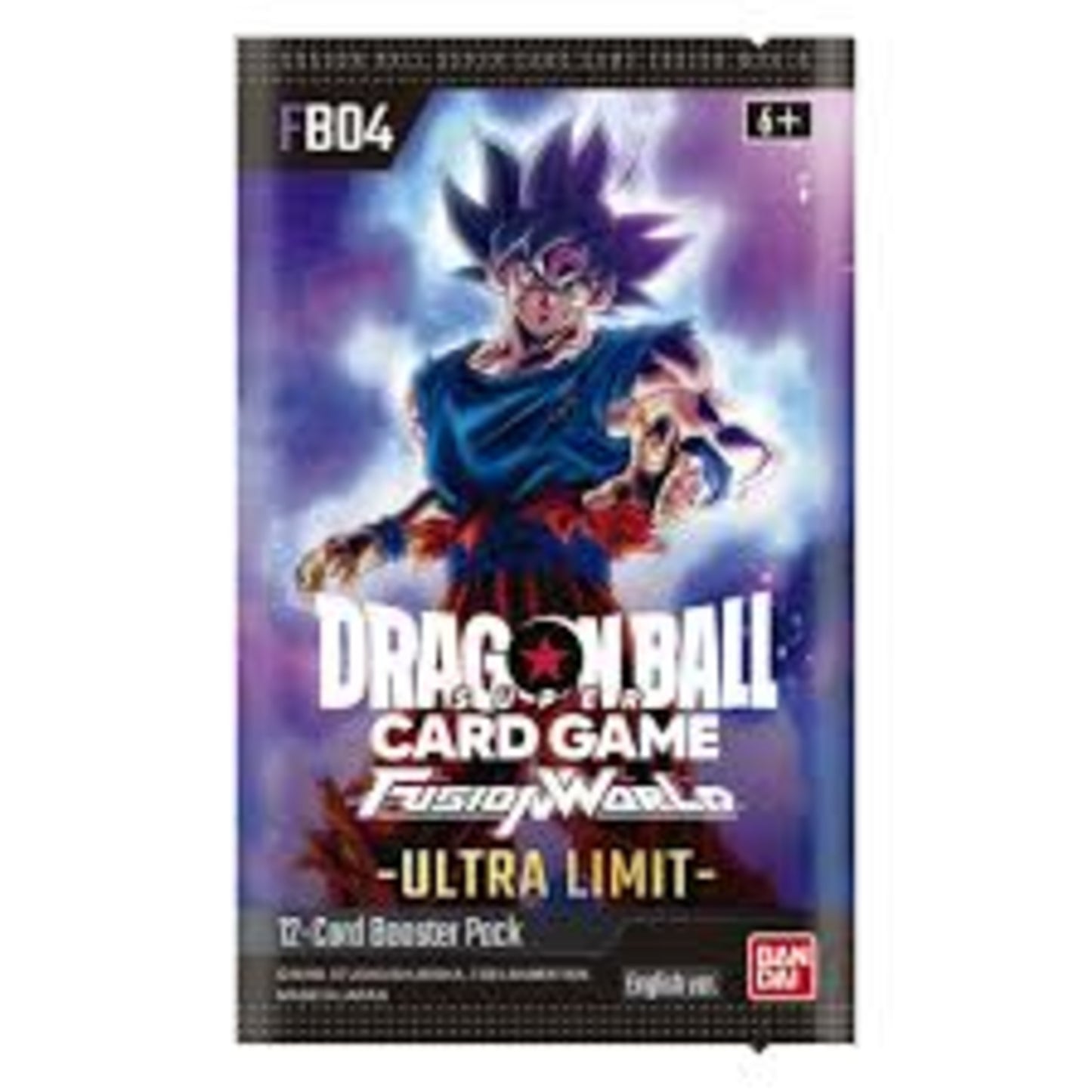 DRAGON BALL SUPER CARD GAME FUSION WORLD - Ultra Limit Booster Pack FB04