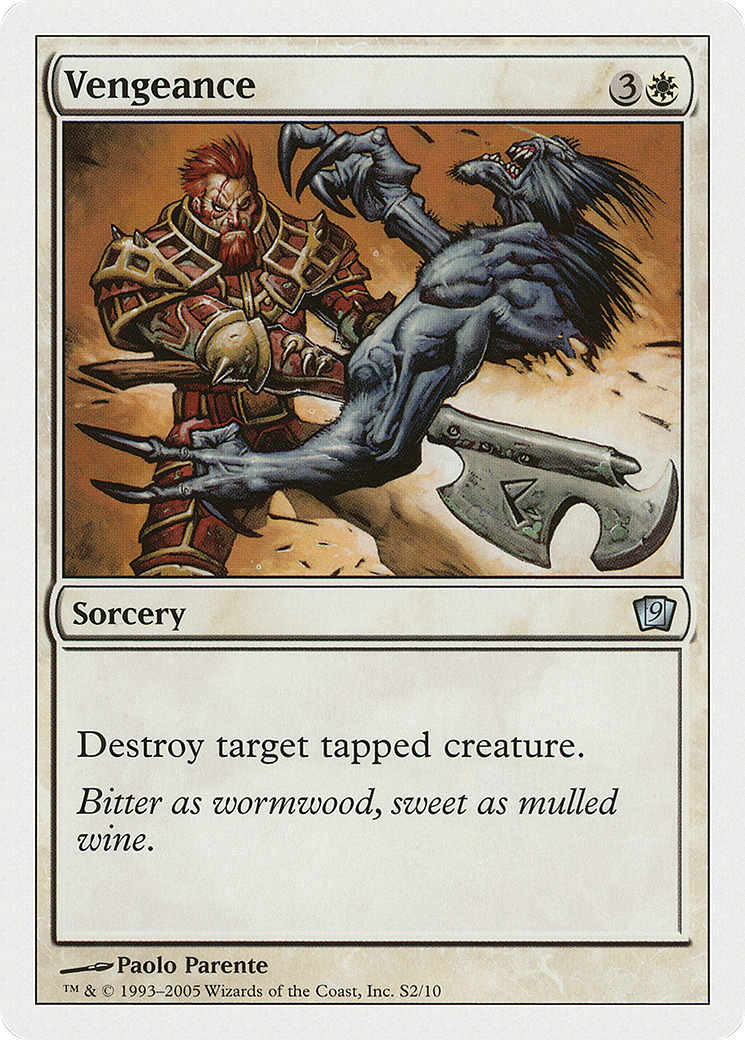 MAGIC: THE GATHERING - Vengeance (9ED-0S2) - 9th Edition