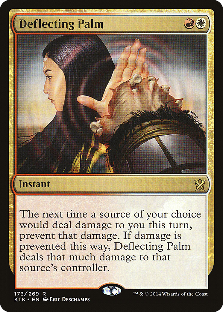 MAGIC: THE GATHERING - Deflecting Palm (KTK-173) - Khans of Tarkir