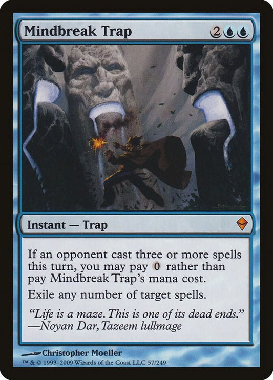 MAGIC THE GATHERING - MINDBREAK TRAP - ZENDIKAR