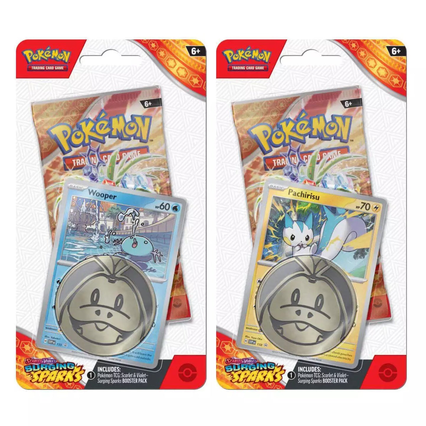 POKEMON TCG - Scarlet & Violet - Surging Sparks Checklane Blister