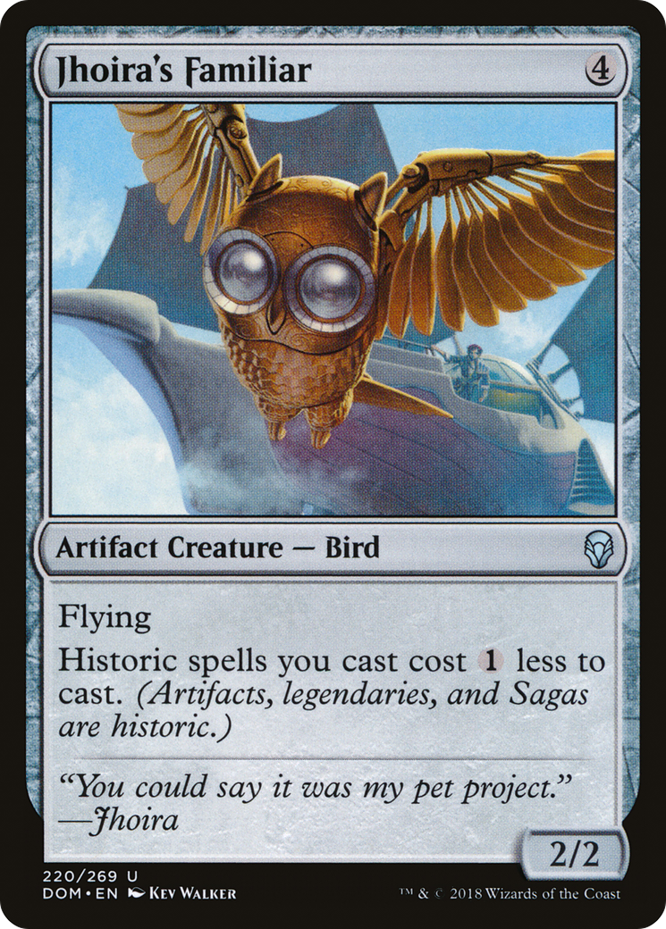MAGIC: THE GATHERING - Jhoira's Familiar (DOM-220) - Dominaria