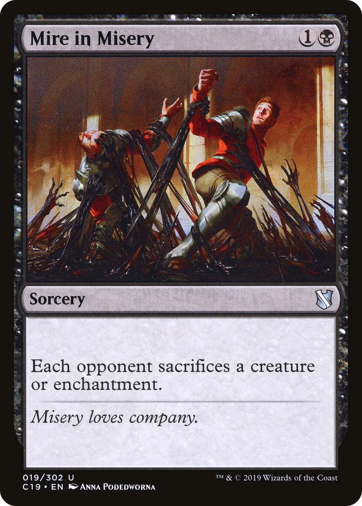 MAGIC: THE GATHERING - Mire in Misery (C19-019) - Commander 2019