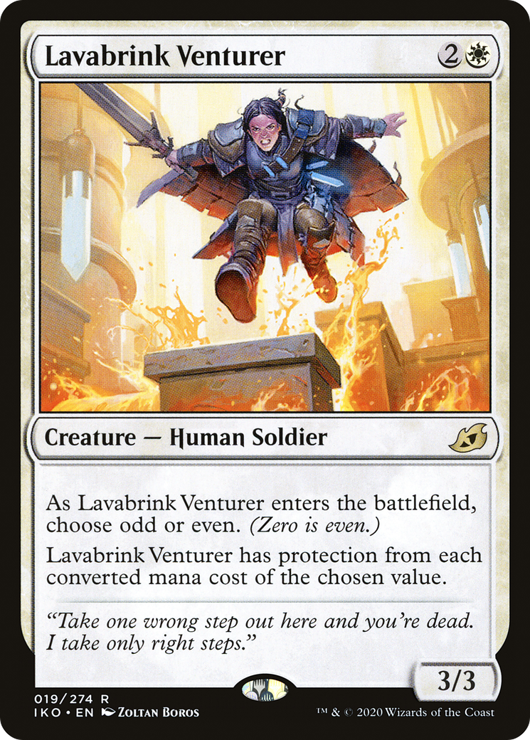 MAGIC: THE GATHERING - Lavabrink Venturer (IKO-019) - Ikoria: Lair of Behemoths Foil