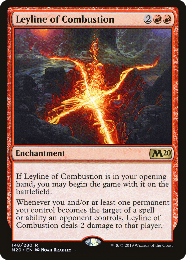 MAGIC: THE GATHERING - Leyline of Combustion (M20-148) - Core Set 2020