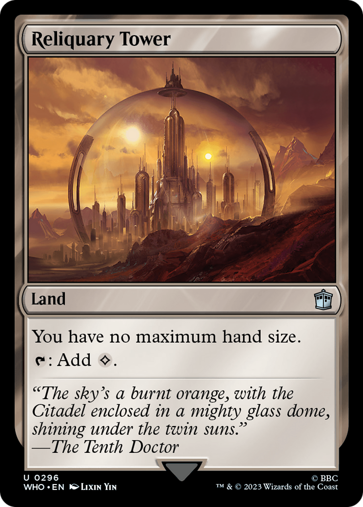 MAGIC: THE GATHERING - Reliquary Tower (WHO-296) - Doctor Who