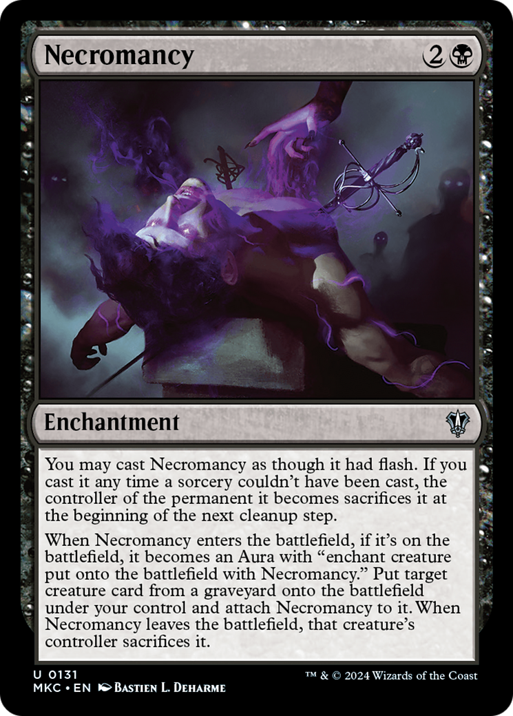 MAGIC: THE GATHERING - Necromancy (MKC-131) - Murders at Karlov Manor Commander