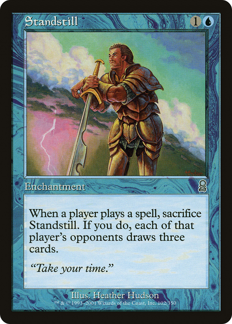 MAGIC: THE GATHERING - Standstill (ODY-102) - Odyssey Foil