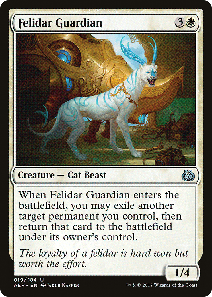 MAGIC: THE GATHERING - Felidar Guardian (AER-019) - Aether Revolt