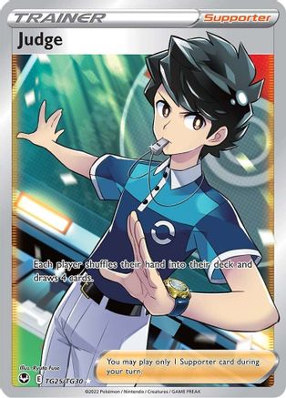 POKEMON TCG - Judge TG25/TG30 SWSH12 Silver Tempest Trainer Gallery - Ultra Rare