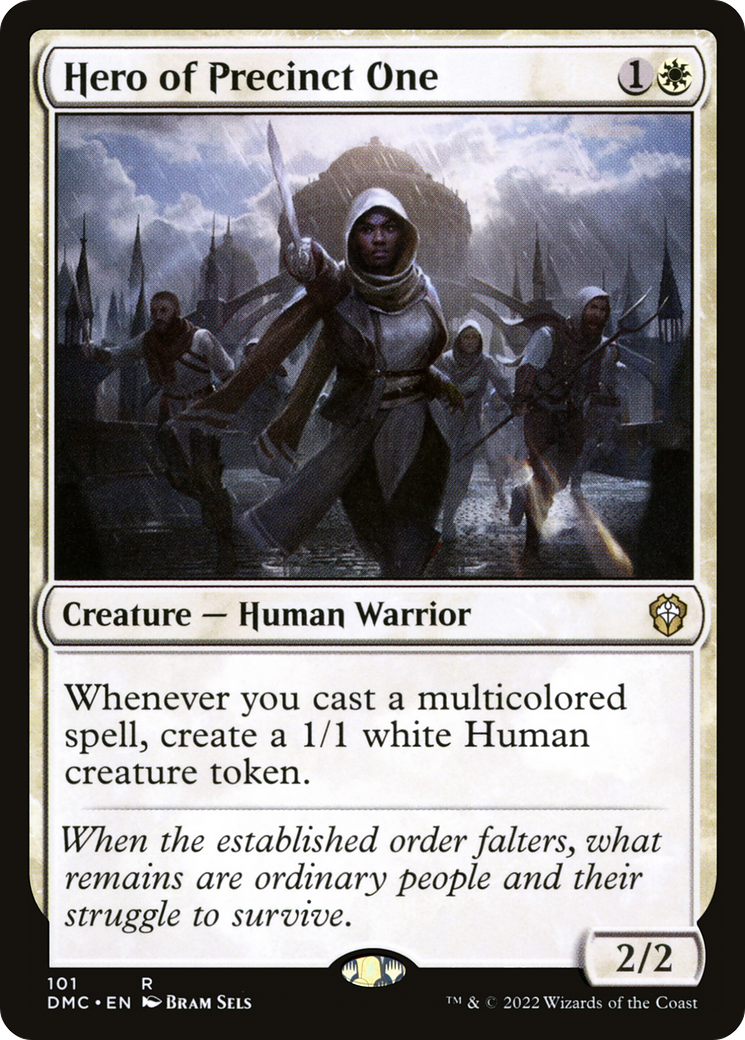 MAGIC: THE GATHERING - Hero of Precinct One (DMC-101) - Dominaria United Commander