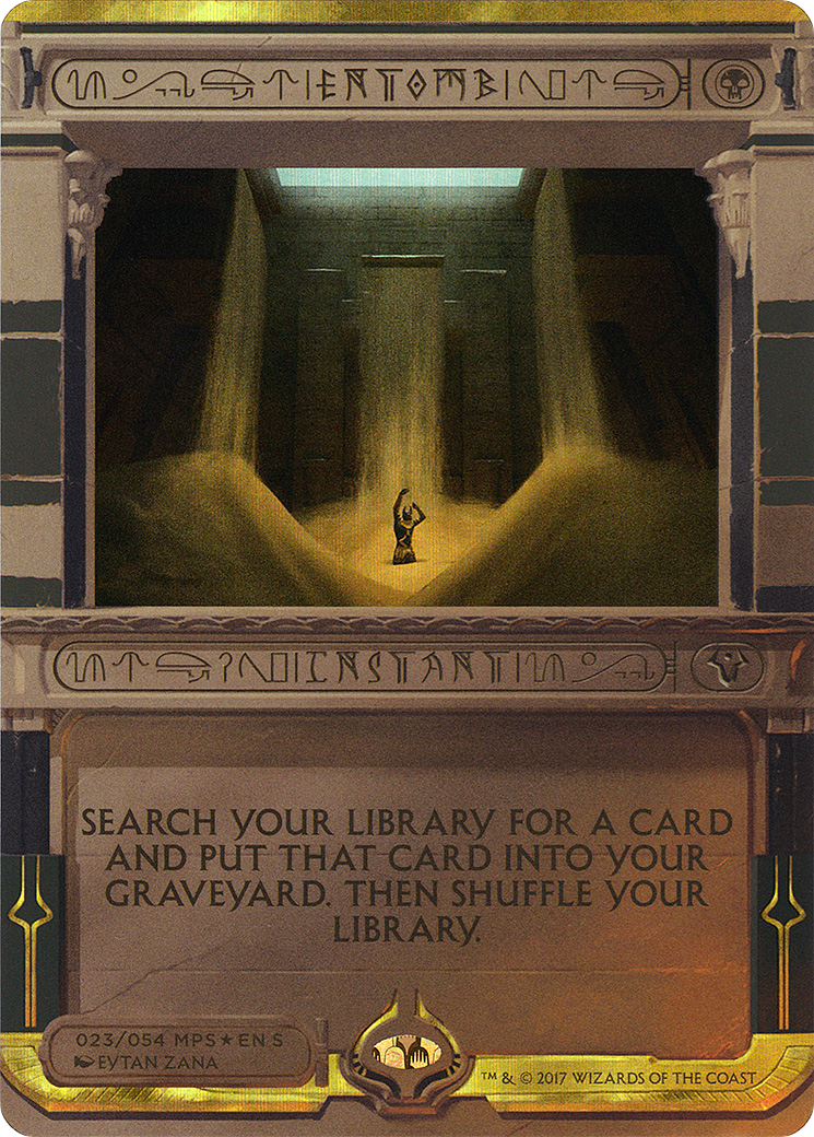 MAGIC: THE GATHERING - Entomb (MPS2-023) - Amonkhet Invocations (Borderless) Foil