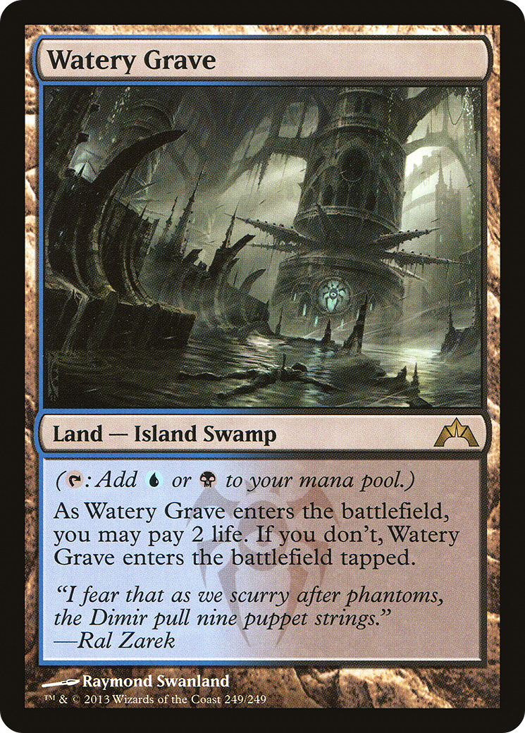 MAGIC: THE GATHERING - Watery Grave (GTC-249) - Gatecrash Foil