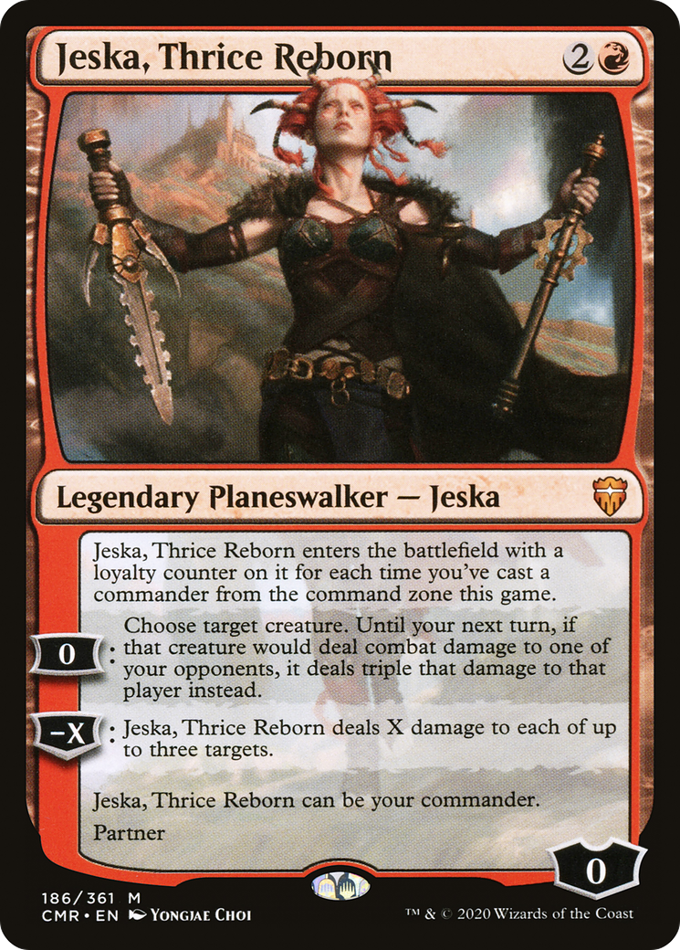 MAGIC: THE GATHERING - Jeska, Thrice Reborn (CMR-186) - Commander Legends