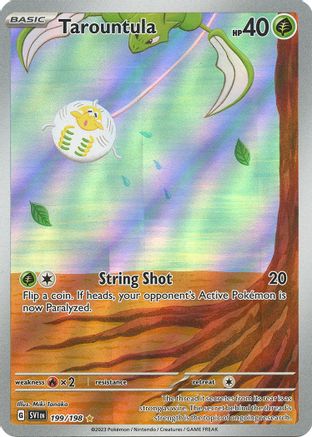 POKEMON TCG - Tarountula 199/198 SV01 Scarlet & Violet Base Set - Illustration Rare