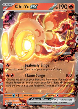 POKEMON TCG - Chi 040/193 SV02 Paldea Evolved - Double Rare