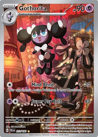 POKEMON TCG - Gothorita 213/193 SV02 Paldea Evolved - Illustration Rare