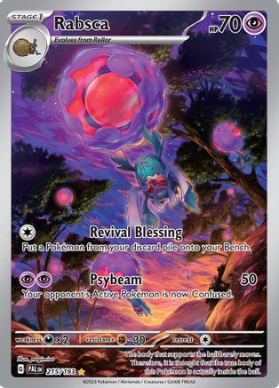POKEMON TCG - Rabsca 215/193 SV02 Paldea Evolved - Illustration Rare