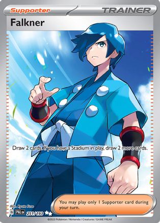 POKEMON TCG - Falkner 251/193 SV02 Paldea Evolved - Ultra Rare